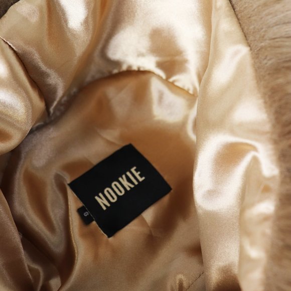 Nookie Tatiana Russian Faux Fur Fitted Hat Tan main image 4